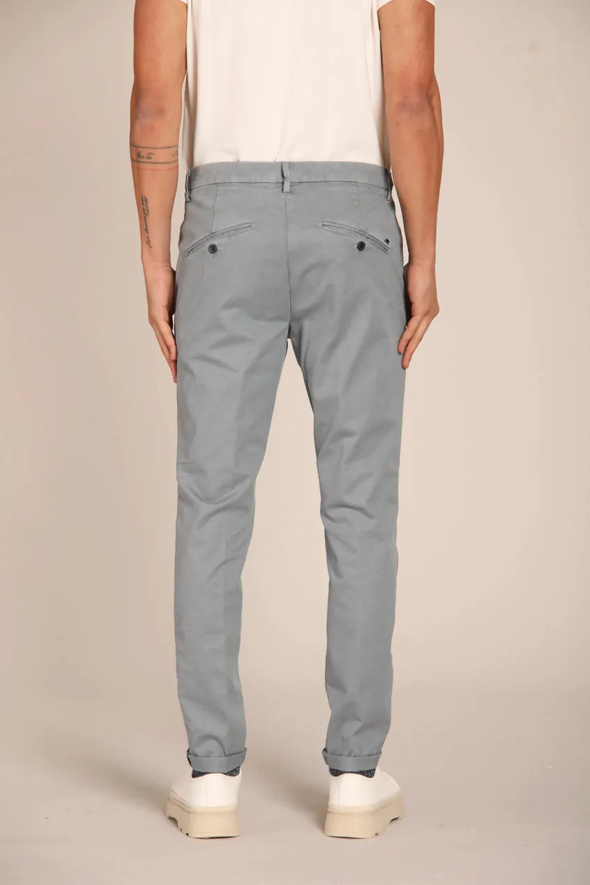 Osaka Style pantalon chino homme en coton modal stretch coupe carrot