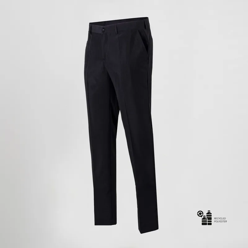 Pantalon Hombre Microfibra Vestir Tejido Reciclado