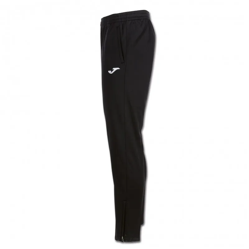 Pantalon Largo Poliester Fleece Elba Negro