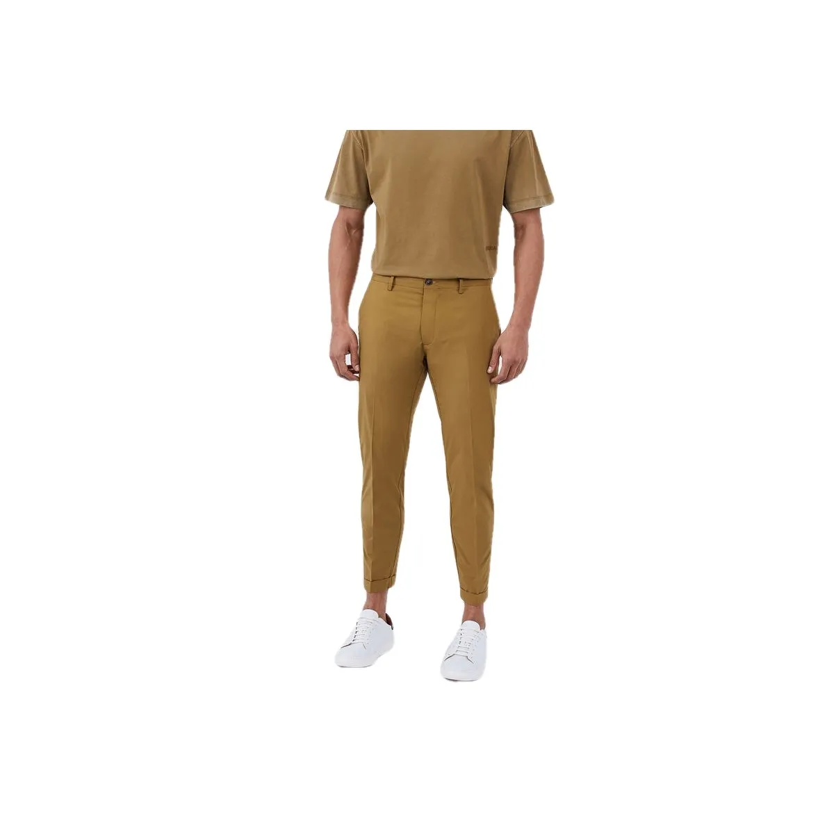 Pantalone Chino Regolare, Marrone