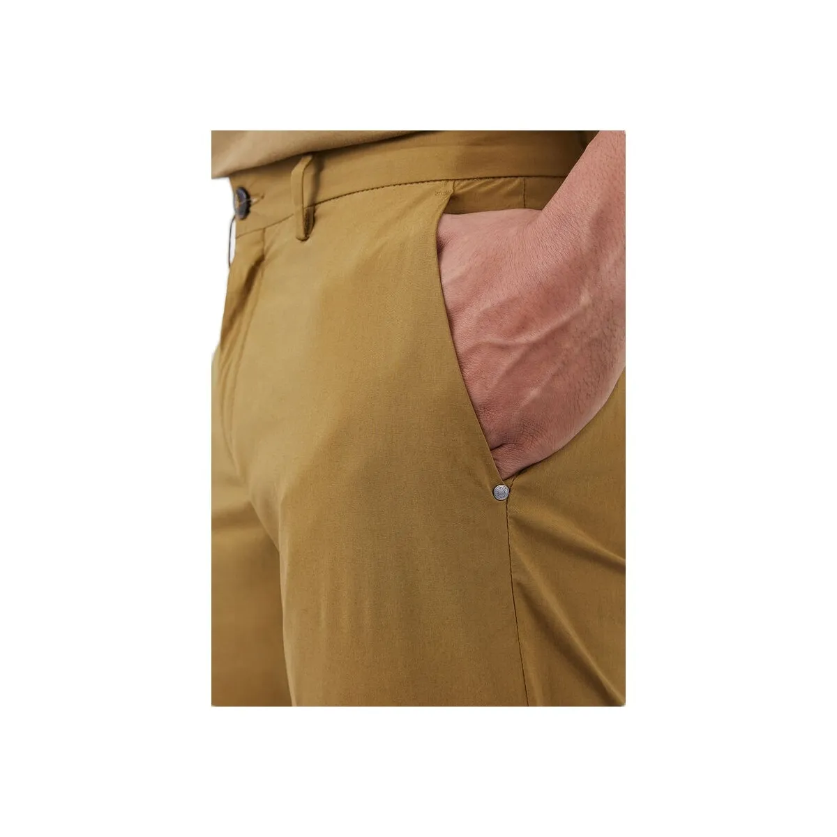 Pantalone Chino Regolare, Marrone