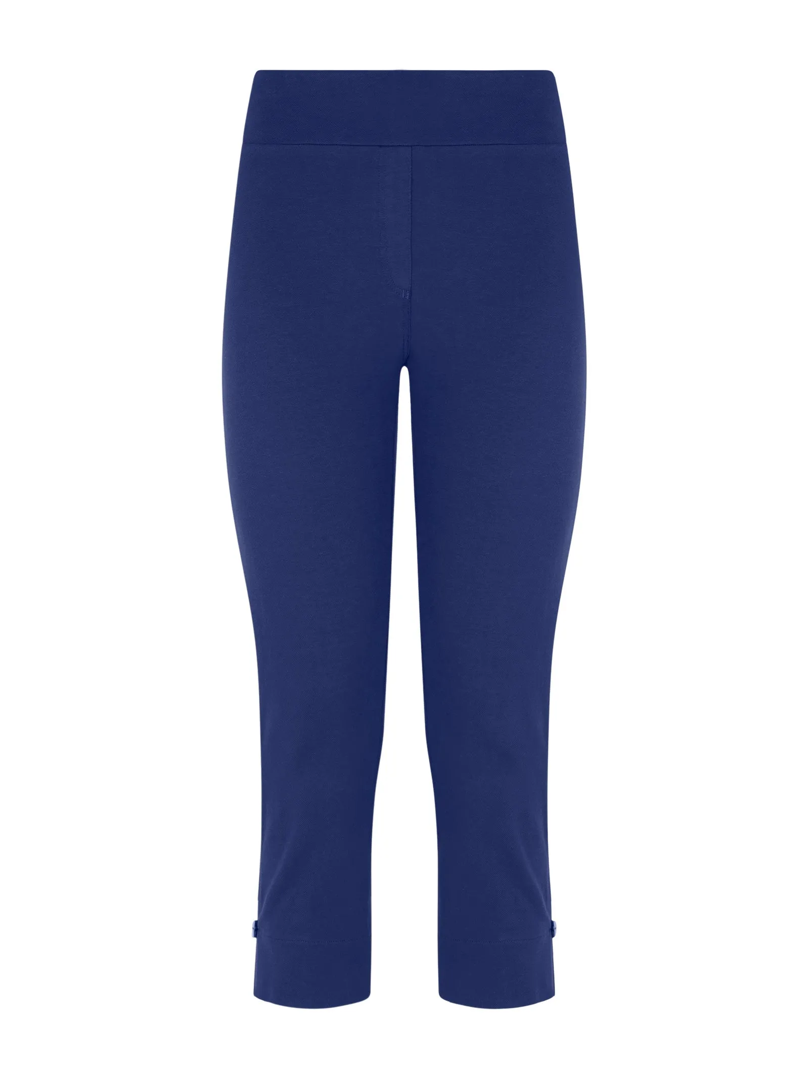 Pantalone pinocchietto in maglia denim - Blueberry