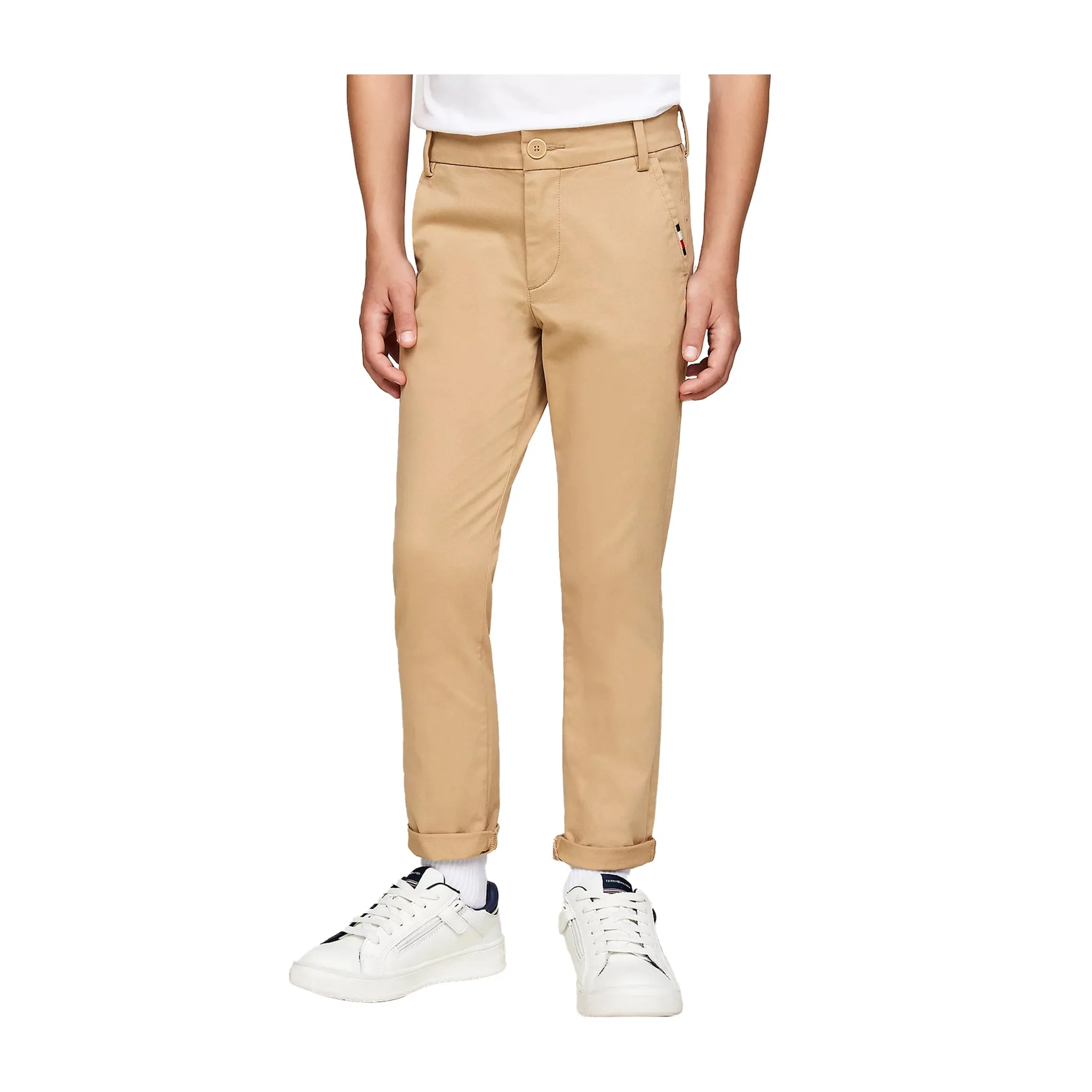 Pantaloni Chino Ragazzo 1985 Collection Beige