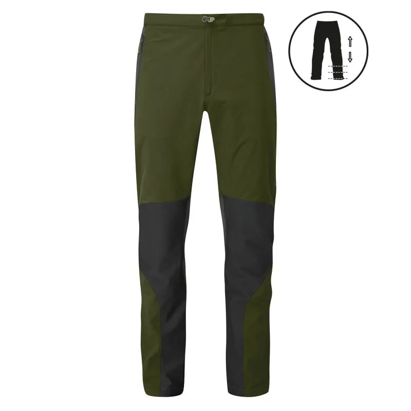 Pantaloni da arrampicata da uomo Rab Torque (Army)