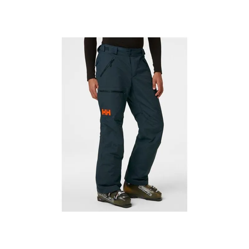 Pantaloni da sci HELLY HANSEN Sogn Cargo da uomo (ardesia)