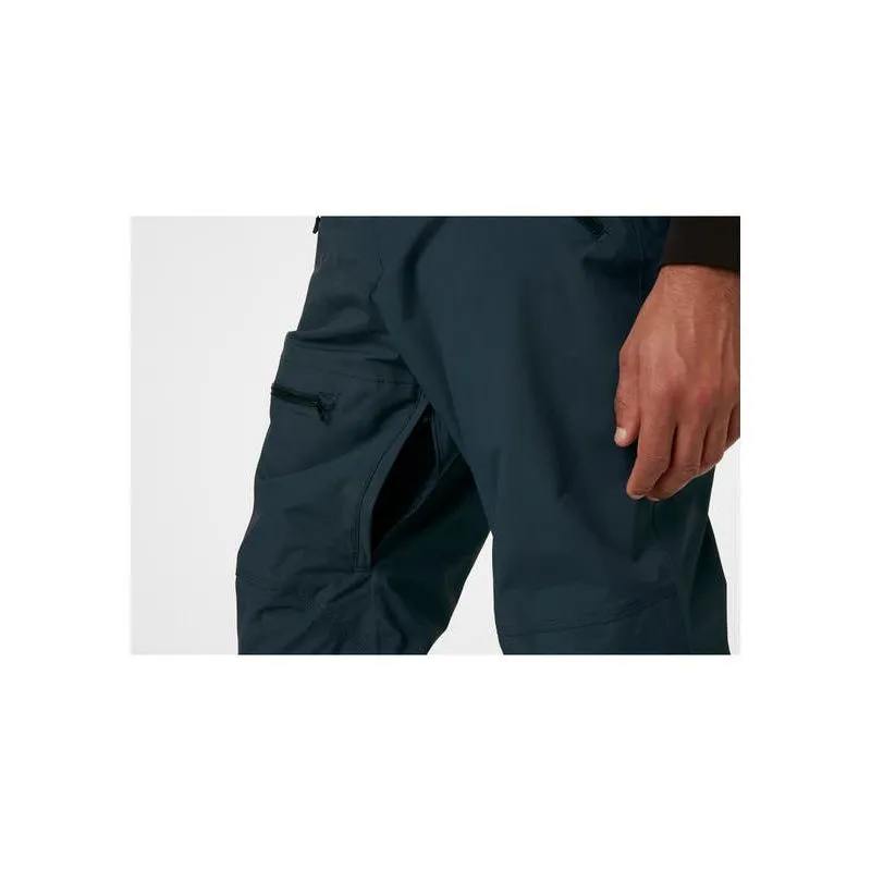 Pantaloni da sci HELLY HANSEN Sogn Cargo da uomo (ardesia)