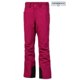 pantaloni da sci Protest Snowpants G LOSH (rosso barbabietola)