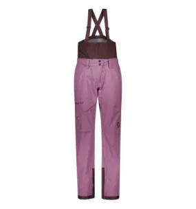 Pantaloni da sci Scott Vertic 3L (Rosa ribes) Donna