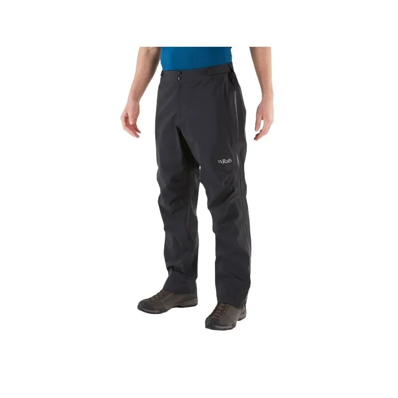 Pantaloni protettivi da uomo Rab Kangri Gore-Tex (nero)