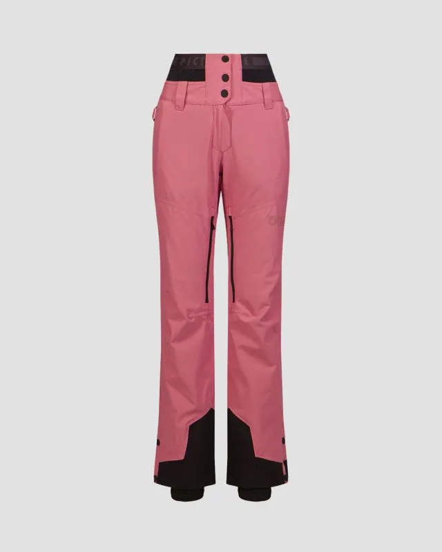 Pantaloni rosa da sci da donna Picture Organic Clothing Exa 20/20