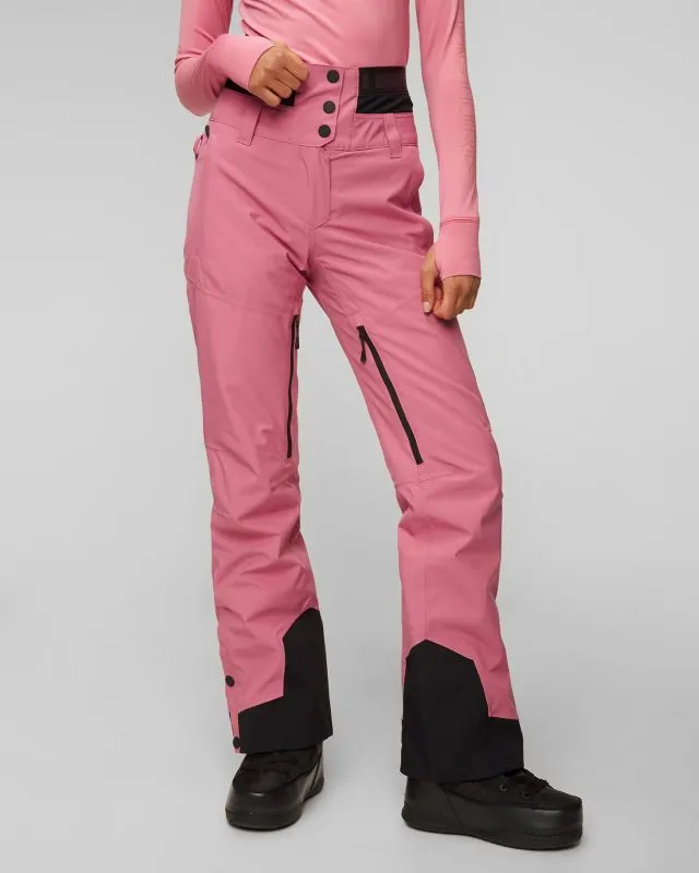 Pantaloni rosa da sci da donna Picture Organic Clothing Exa 20/20