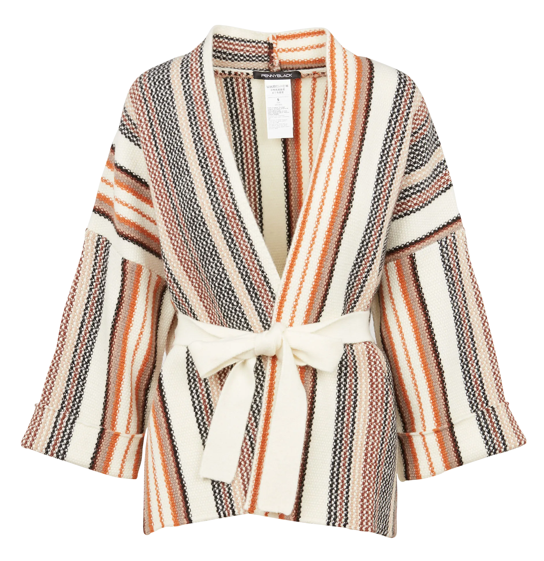  PENNYBLACK   Cardigan incrociato in maglia | Multicolore