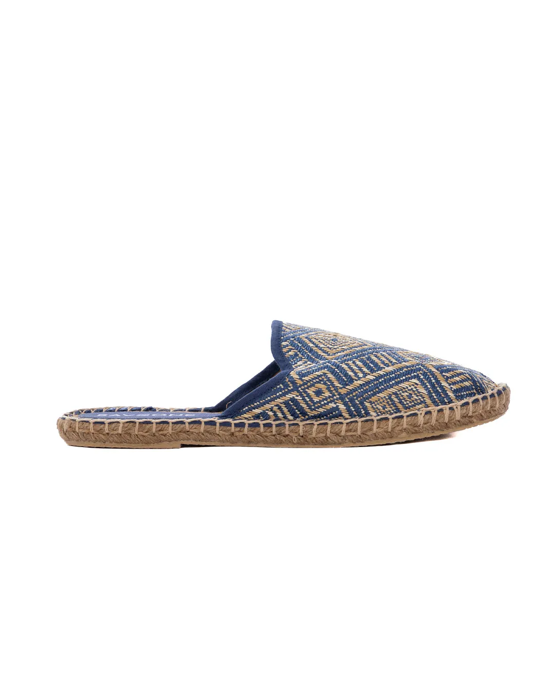 Portofino - mules espadrillas etnica blu