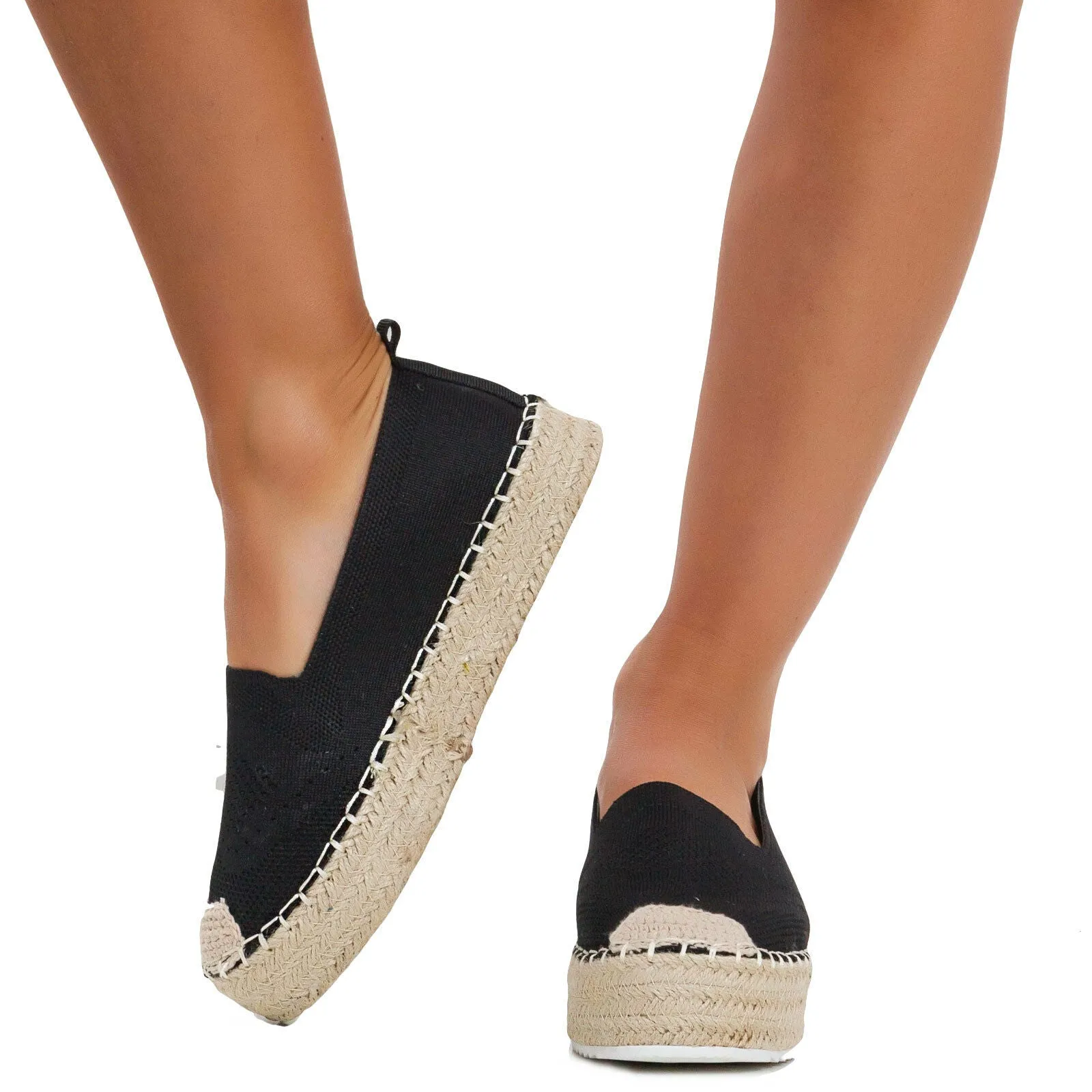 Scarpe donna stile espadrillas A8693