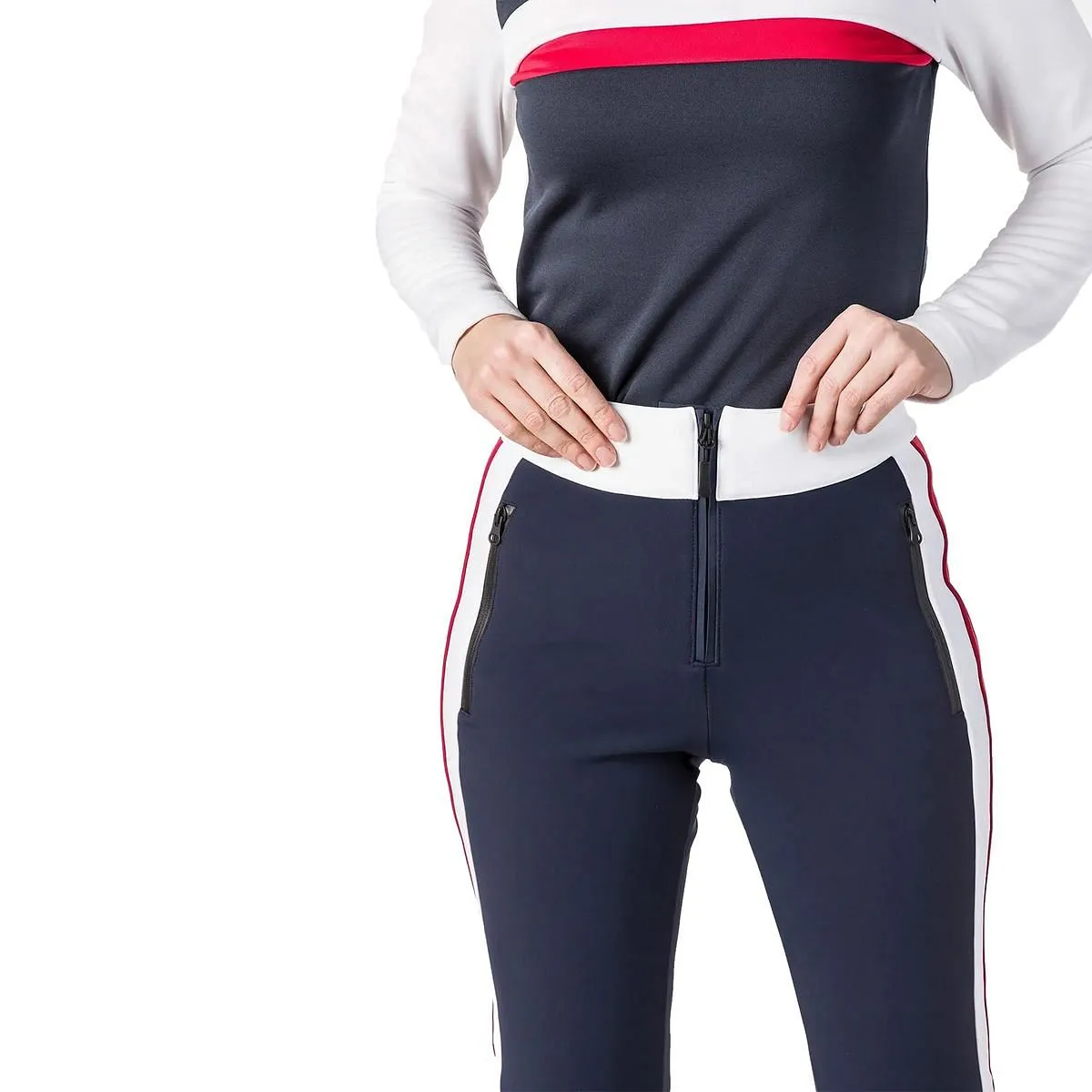      TOMMY HILFIGER PANTALONI SOFTSHELL FLAG DONNA  