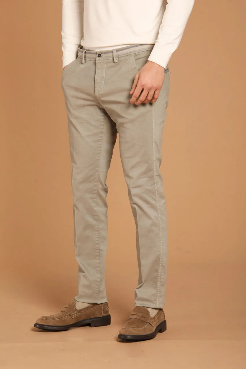 Torino Winter pantalon chino homme en gabardine coupe slim 