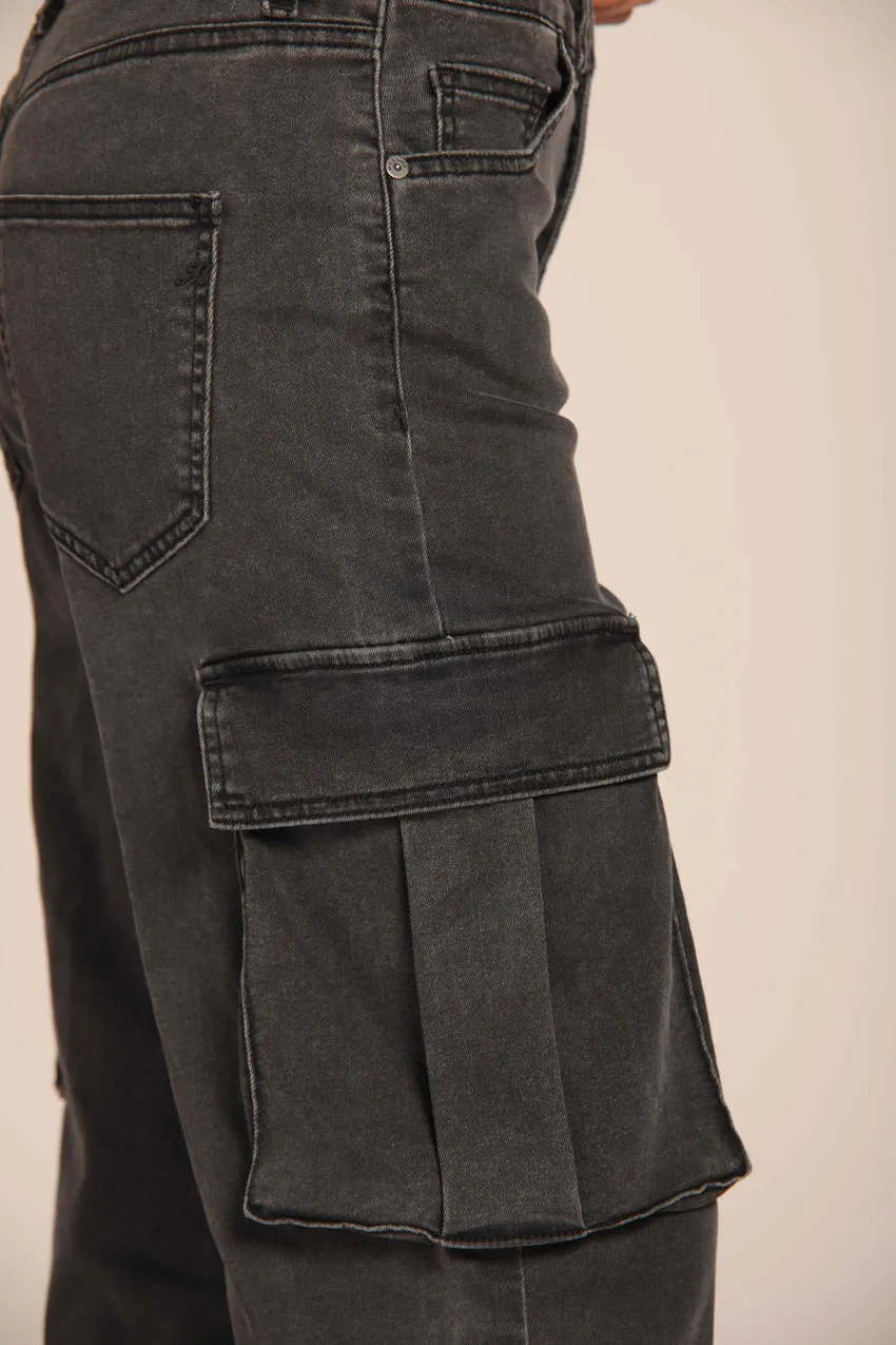 Victoria Seven pantalon pour femmes avec 5 poches en denim stretchà coupe straight