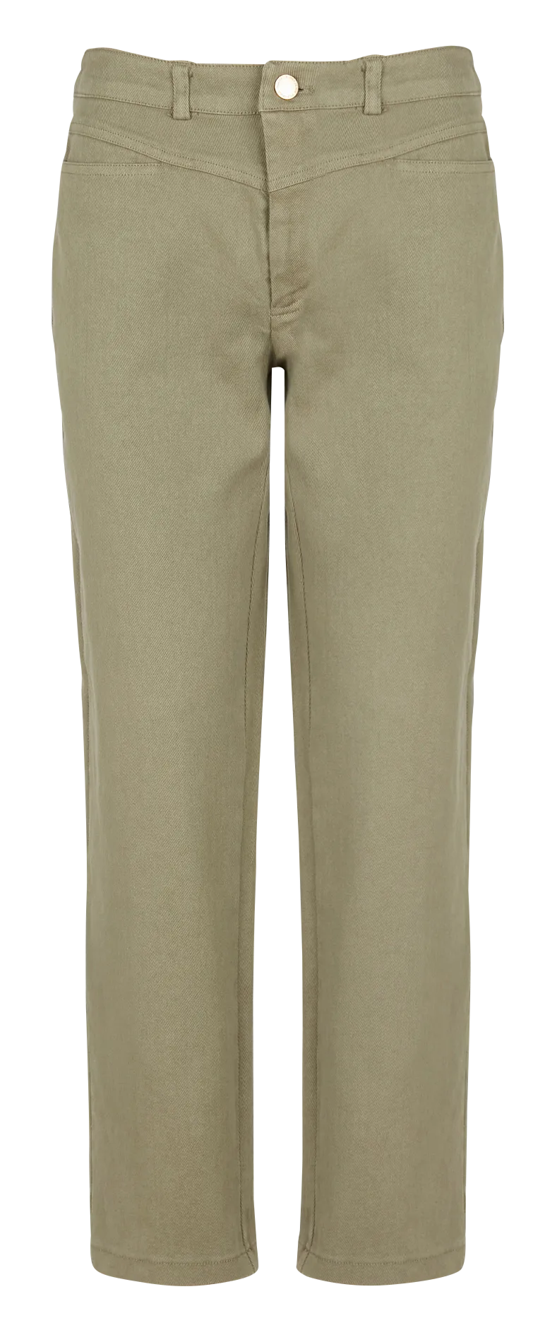  VILA   Pantaloni chino in misto cotone | Kaki