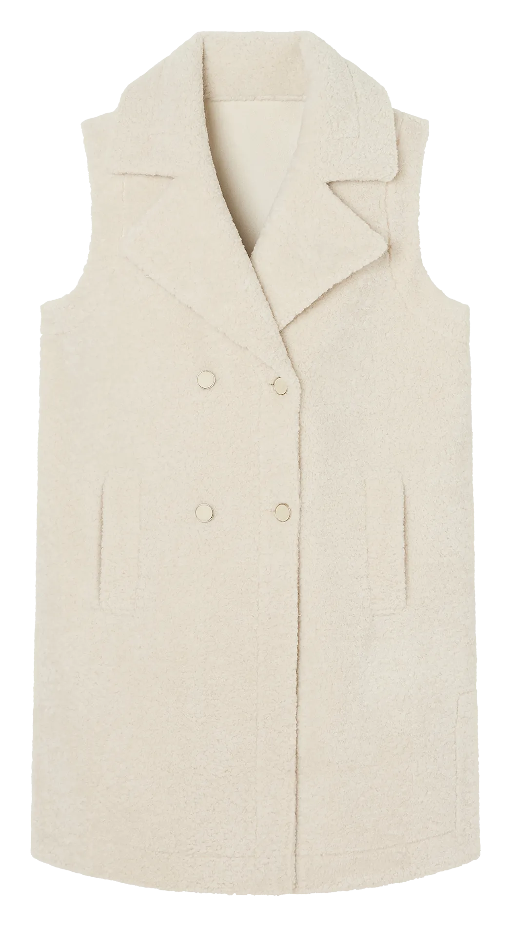  ZAPA   MACARIA - Cappotto collo tailleur | Bianco