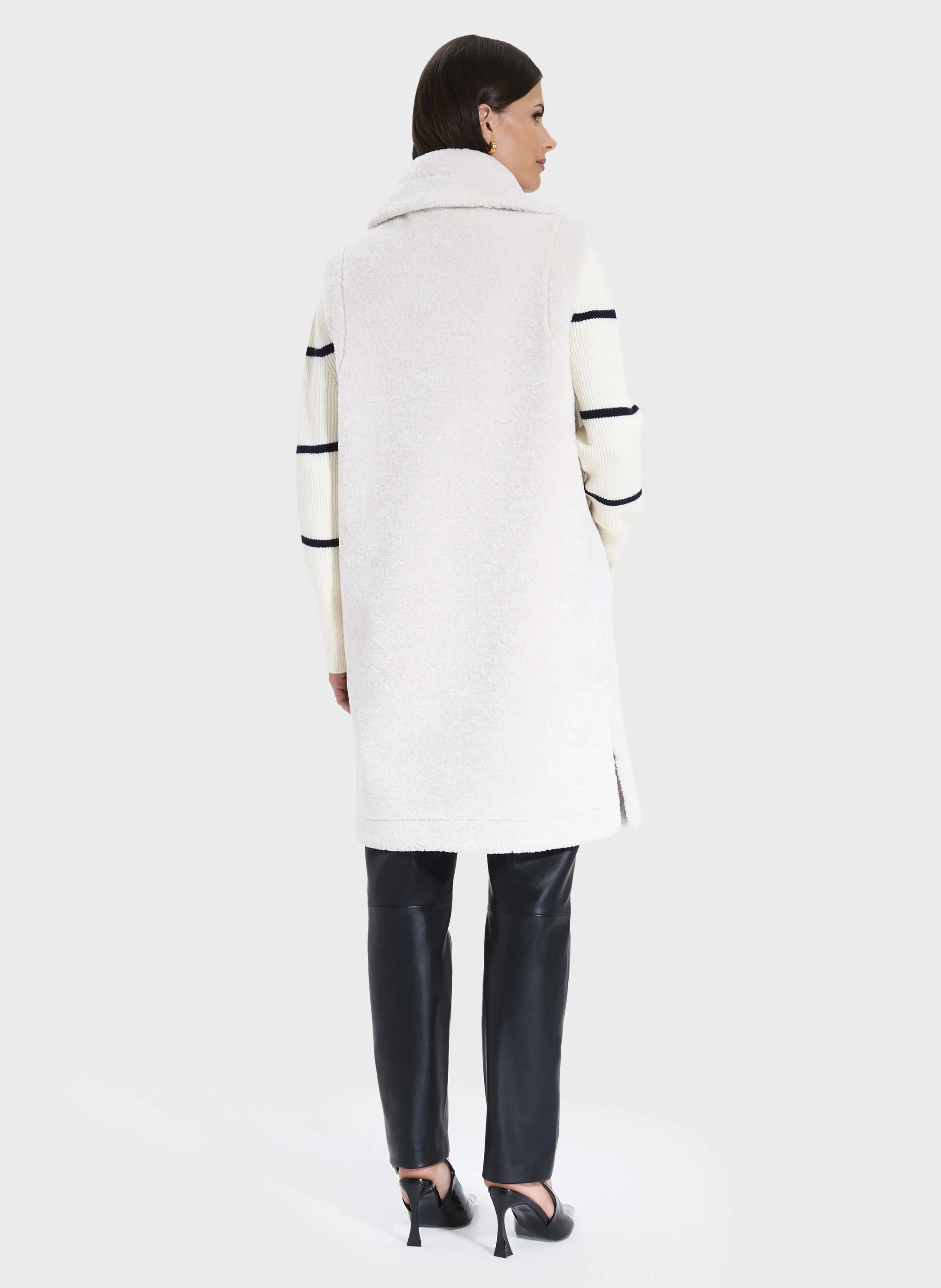  ZAPA   MACARIA - Cappotto collo tailleur | Bianco