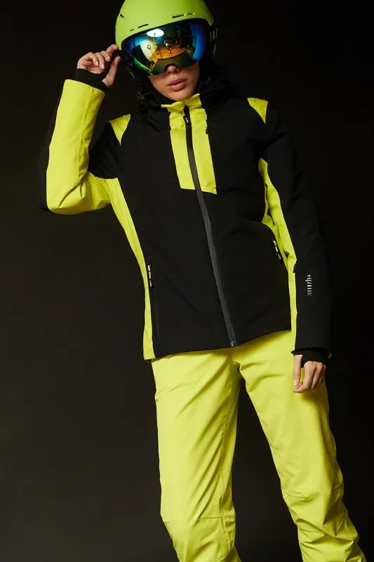 ZERORH+ SPIRIT W JACKET Black/Acid Green giacca sci donna